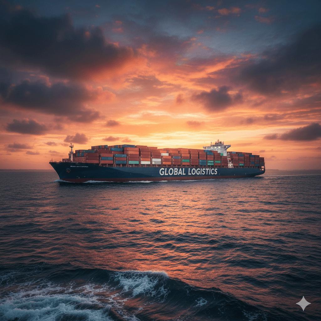 Cargo ship for port-to-port movement